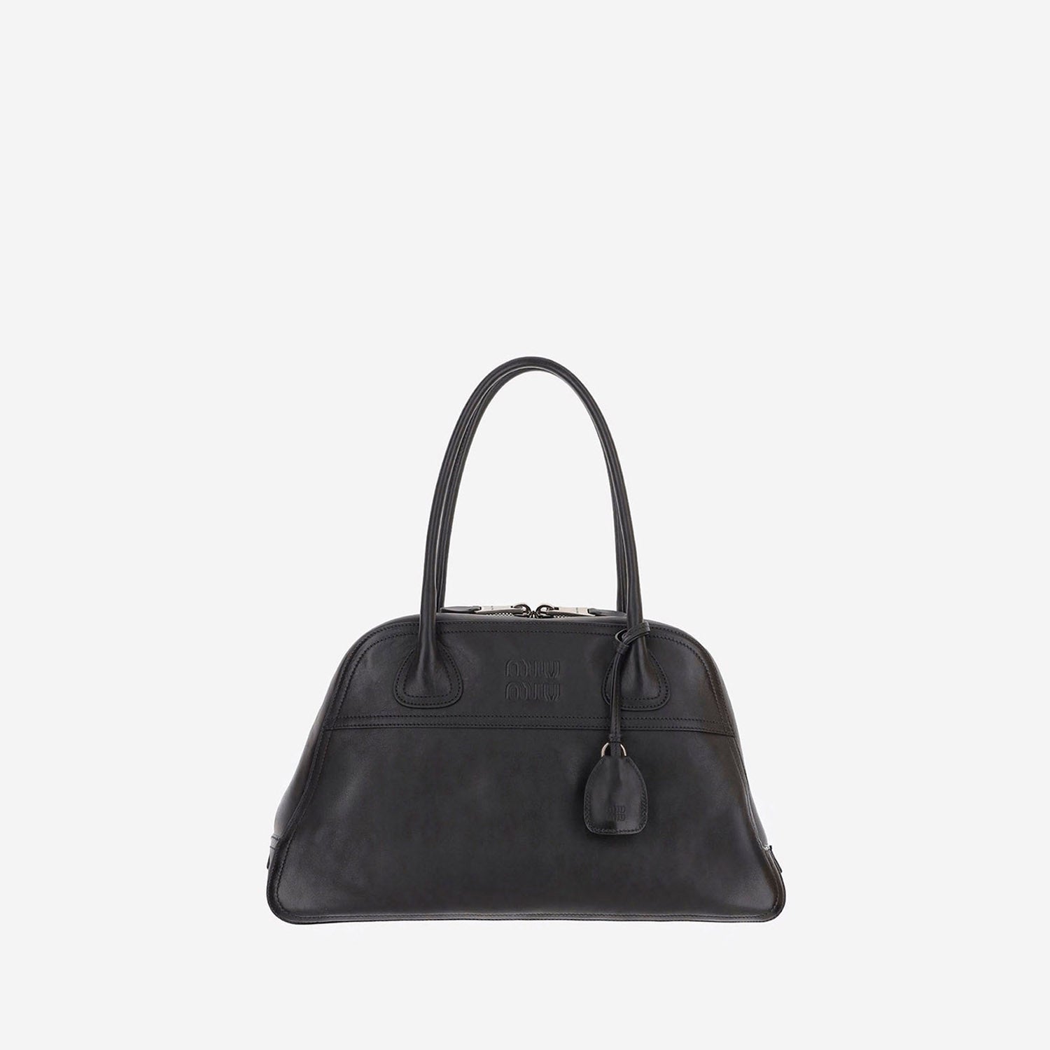 BORSA VIVANT MEDIA IN PELLE 5BB196 2IERF0002 MIU MIU 