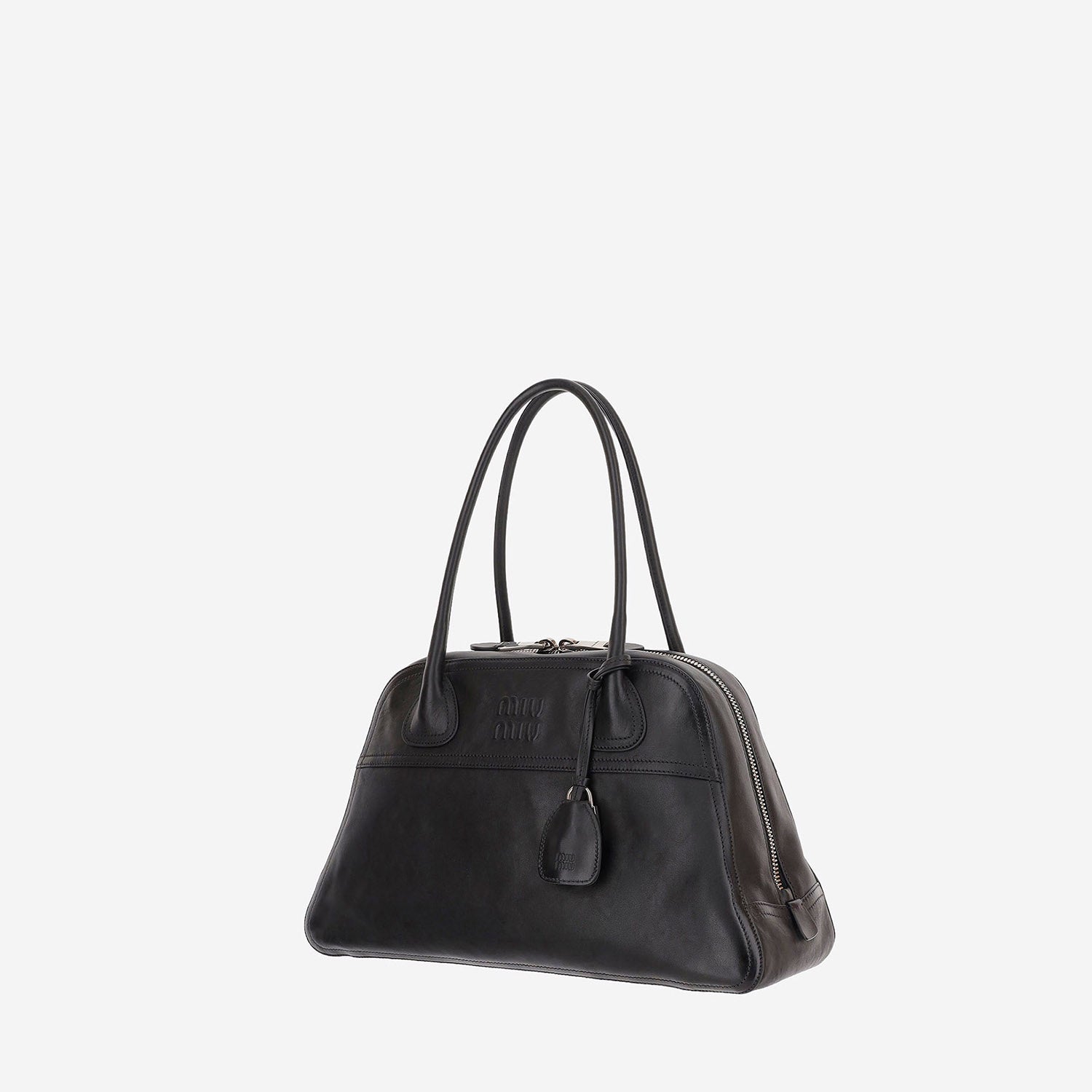 BORSA VIVANT MEDIA IN PELLE 5BB196 2IERF0002 MIU MIU 