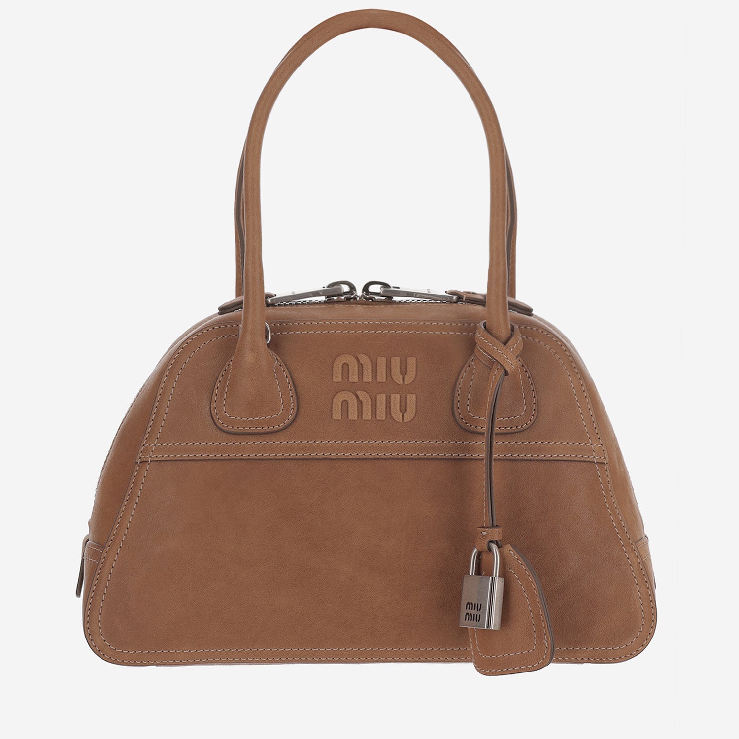 BORSA VIVANT IN NAPPA 5BB200 2BBLF098L MIU MIU 