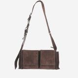 Borsa a tracolla Utilitaire in pelle scamosciata 5BC205 2CSSF0324 MIU MIU 