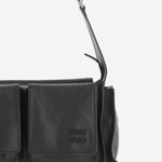 Borsa a tracolla Utilitaire in pelle 5BC205 2G7QF0002 MIU MIU 