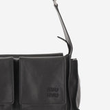 Borsa a tracolla Utilitaire in pelle 5BC205 2G7QF0002 MIU MIU 