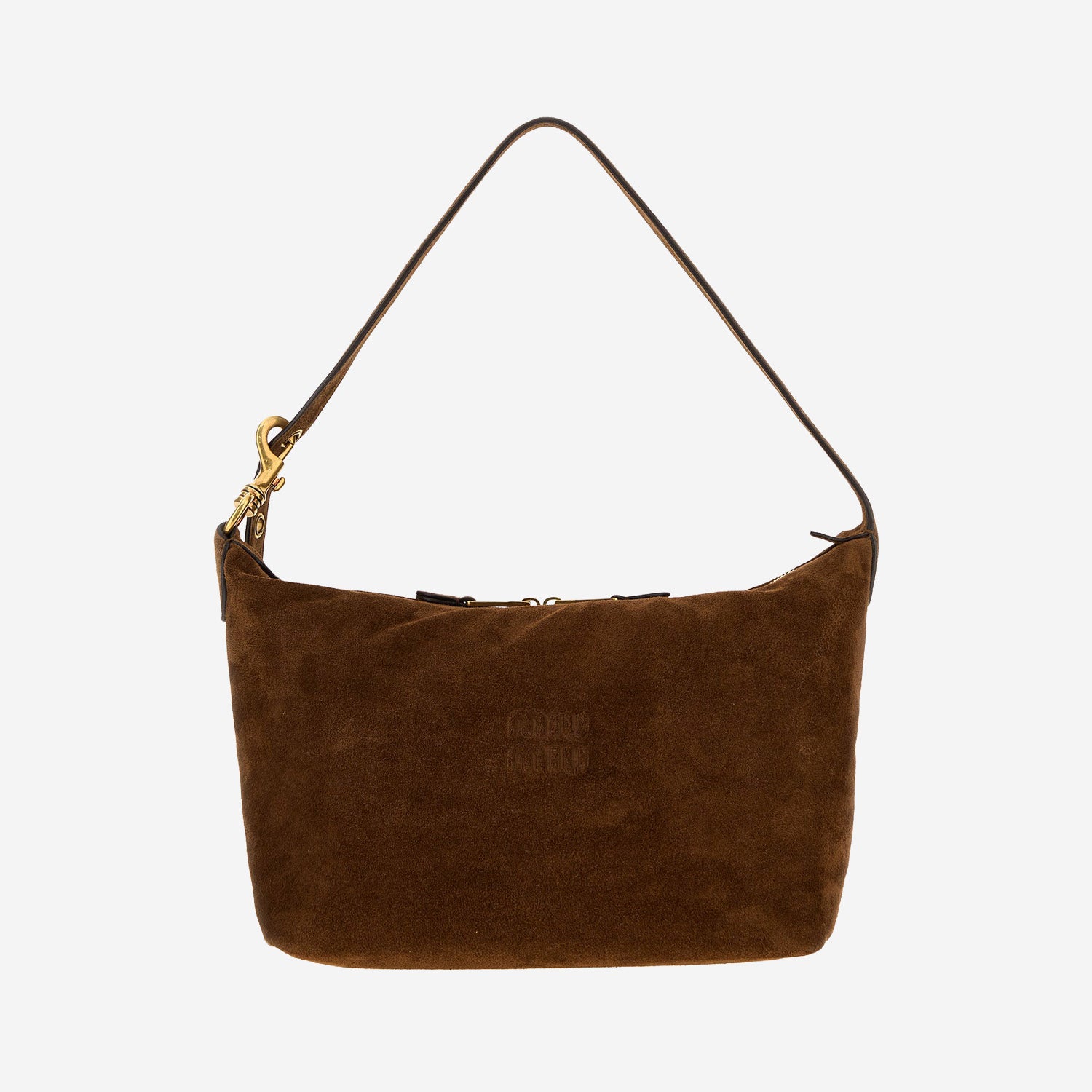 BORSA IN SUEDE CON LOGO 5BC217 2CSSF0324 MIU MIU 