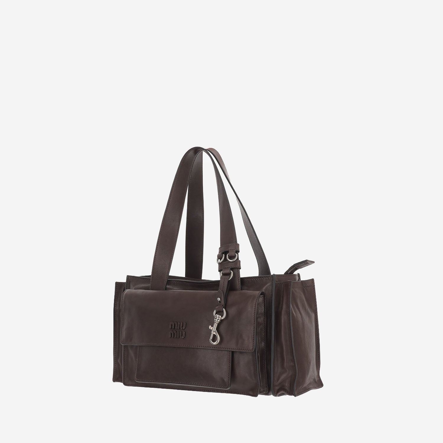 BORSA shopping utilitaire IN PELLE 5BG335 2G7QF0038 MIU MIU 