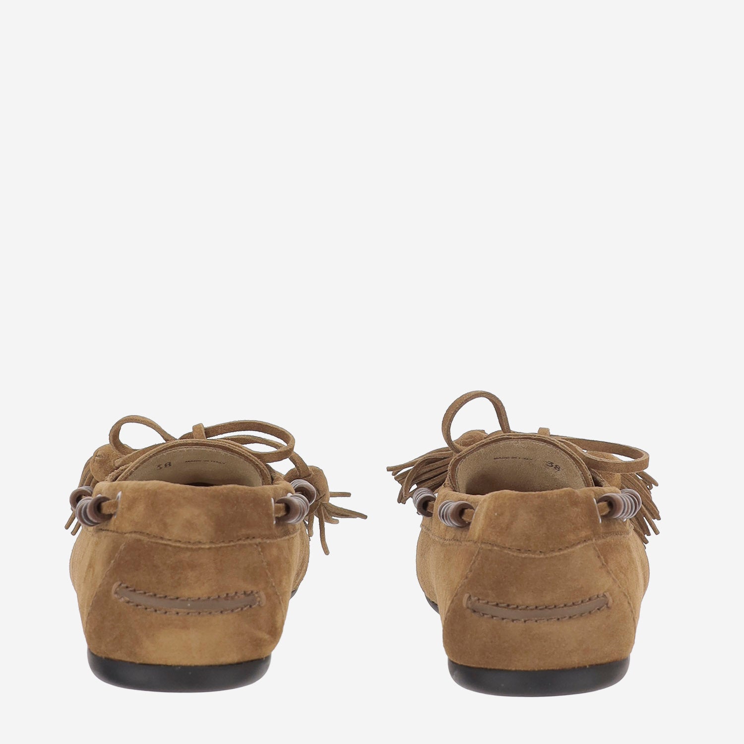 MOCASSINI STRINGATI "DECK" IN SUEDE 5D518E 054F0393 MIU MIU 