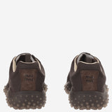 SNEAKERS IN SUEDE E MESH 5E806E 3M0KF0003 MIU MIU 