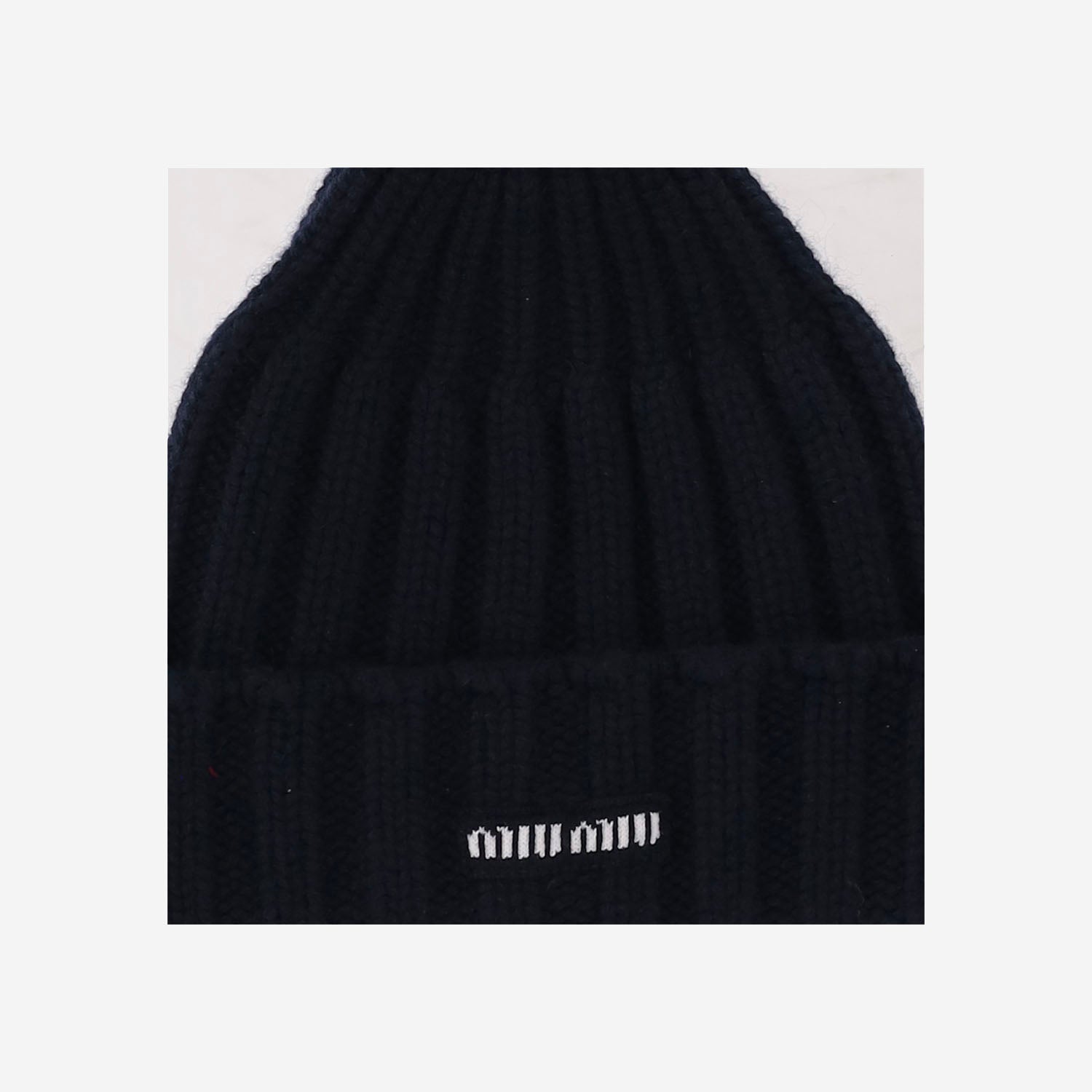 BEANIE IN CASHMERE CON LOGO 5HC611 2G9MF0X58 MIU MIU 