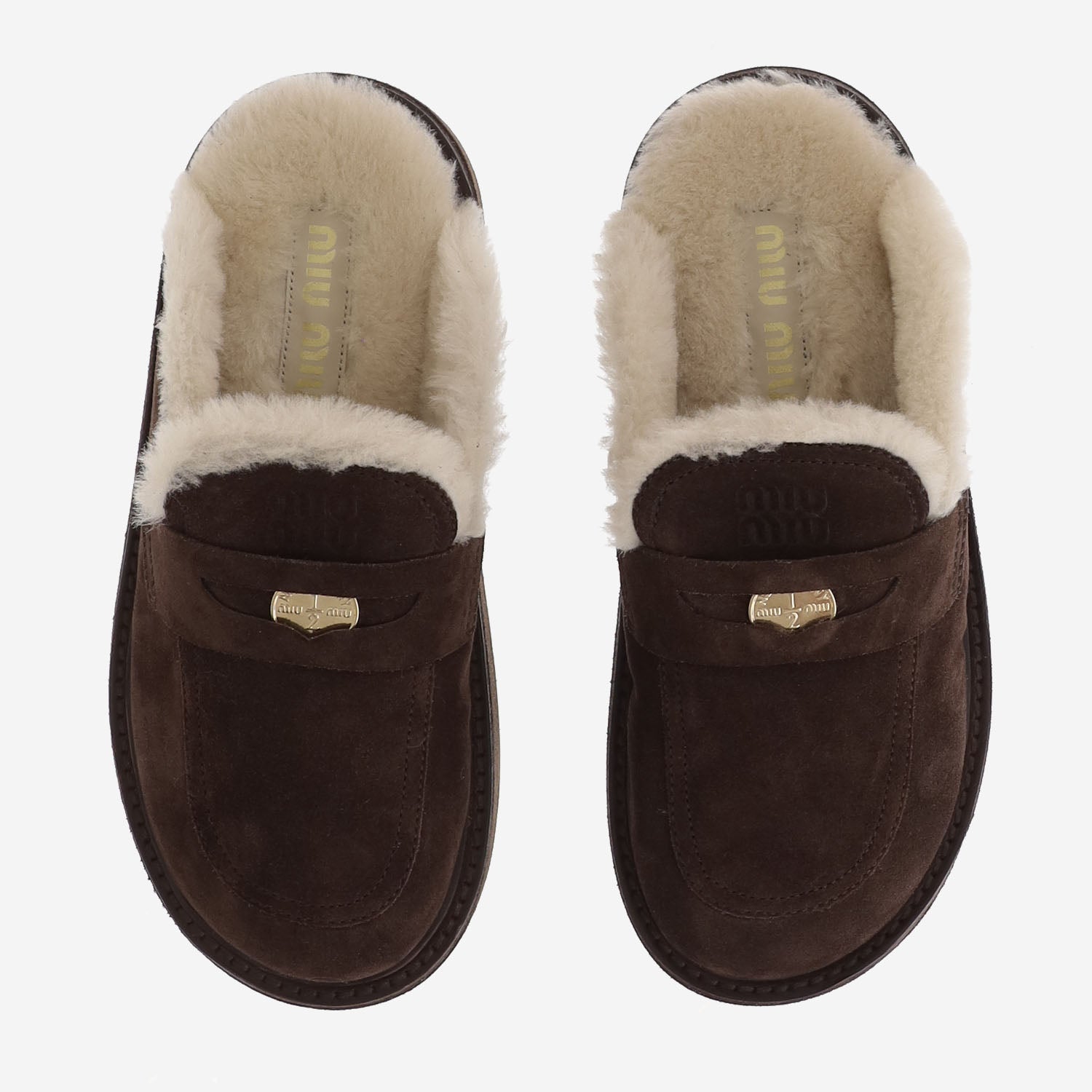 SABOT IN SUEDE 5R763E Z0GF0003 MIU MIU 