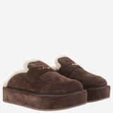 SABOT IN SUEDE 5R763E Z0GF0003 MIU MIU 