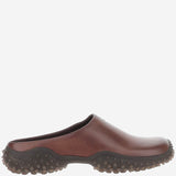 SABOT IN PELLE CON LOGO 5R802E 5ODF0201 MIU MIU 