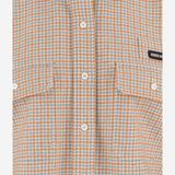 CAMICIA IN MISTO LANA CON MOTIVO A QUADRI MK2010 19CSF0EH3 MIU MIU 