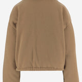 GIUBBOTTO IN MISTO LANA CON LOGO ML1147 17OQF0040 MIU MIU 