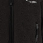 GIUBBOTTO IN MISTO LANA CON LOGO ML1147 18FCF0192 MIU MIU 