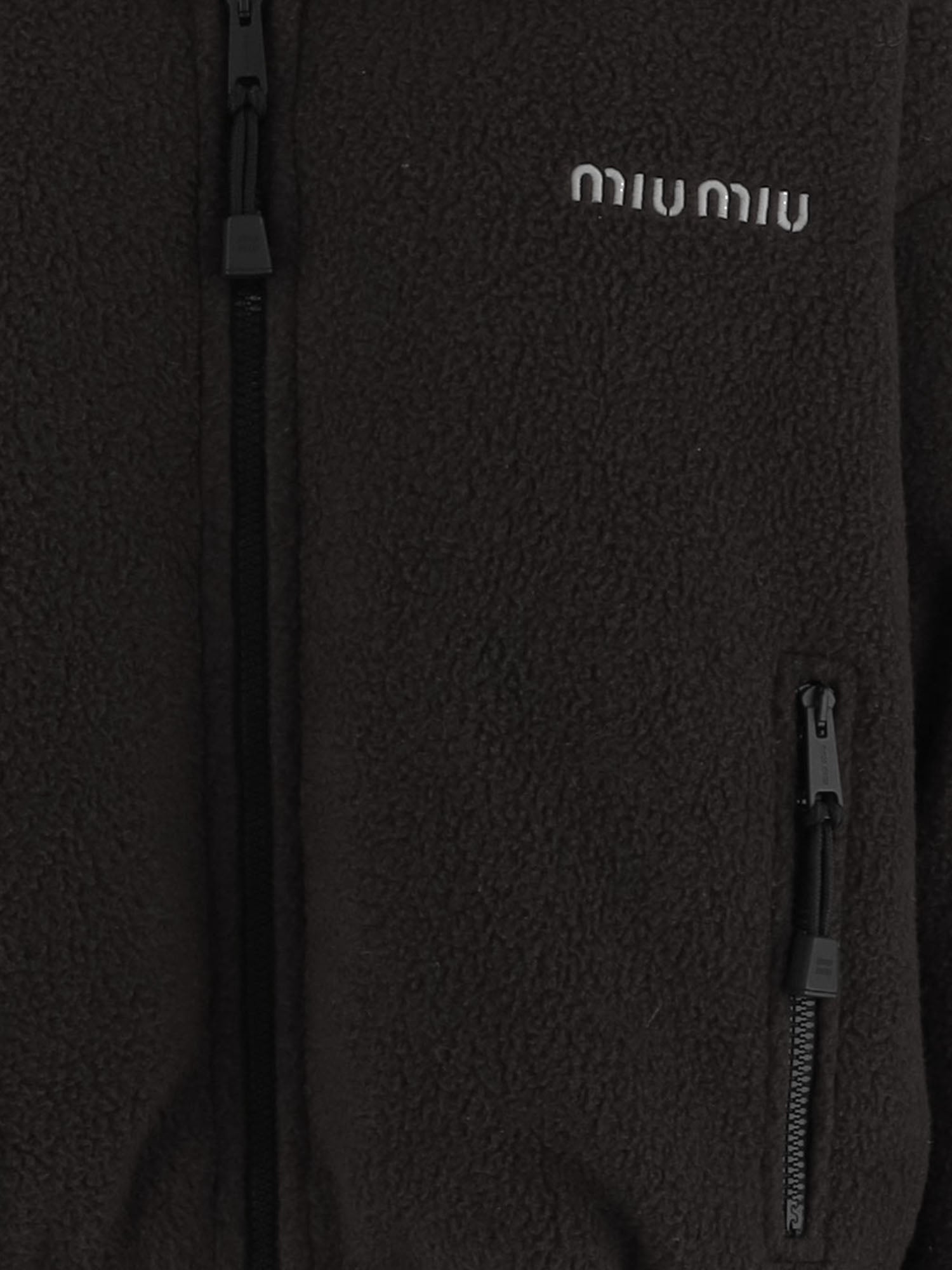 GIUBBOTTO IN MISTO LANA CON LOGO ML1147 18FCF0192 MIU MIU 