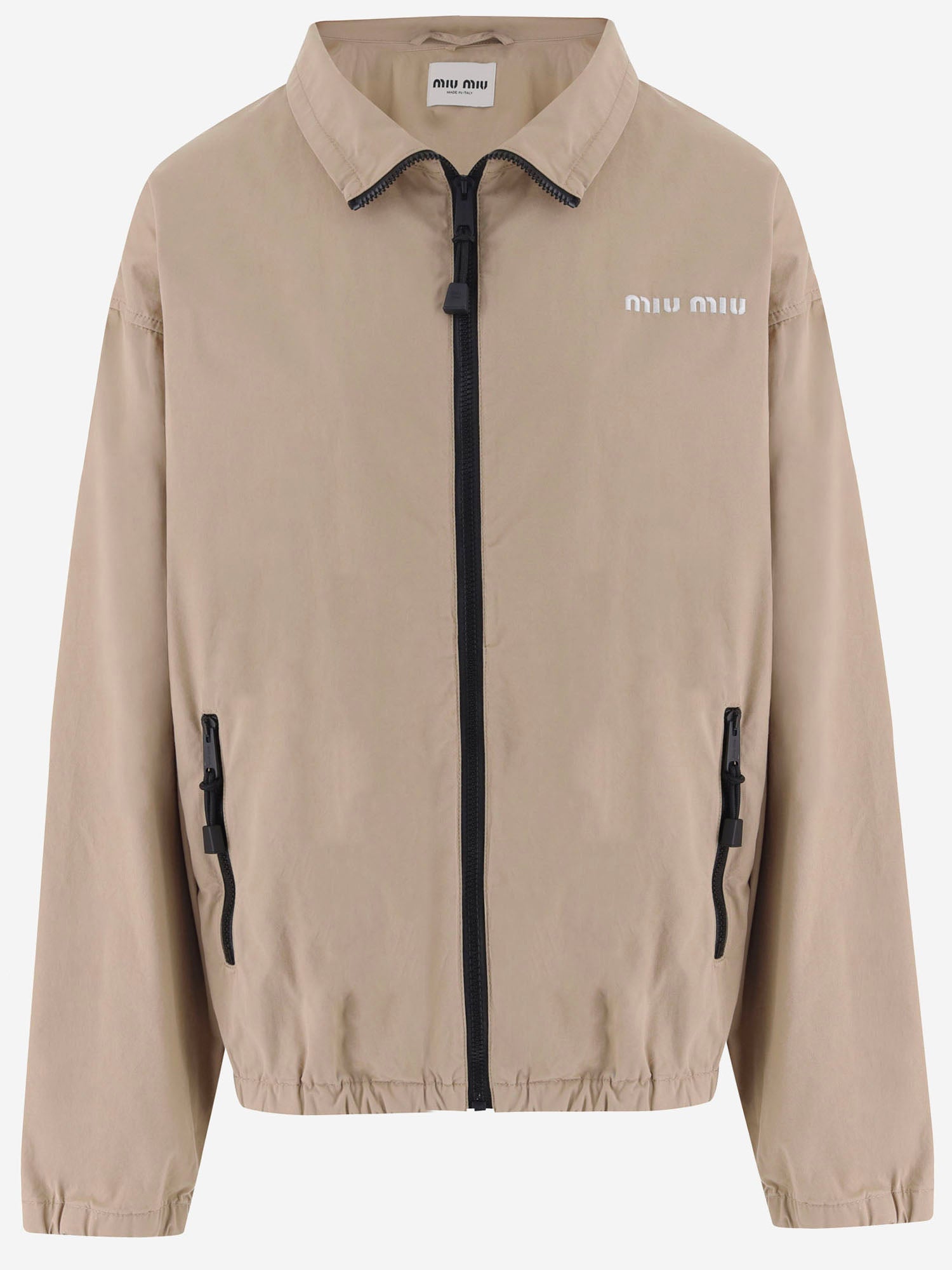 GIUBBOTTO IN COTONE CON LOGO ML1558 19LWF0065 MIU MIU 