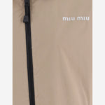 GIUBBOTTO IN COTONE CON LOGO ML1558 19LWF0065 MIU MIU 