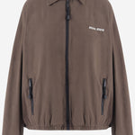 GIUBBOTTO IN COTONE CON LOGO ML1574 19LWF0192 MIU MIU 