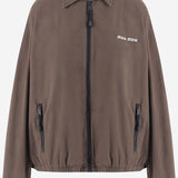 GIUBBOTTO IN COTONE CON LOGO ML1574 19LWF0192 MIU MIU 