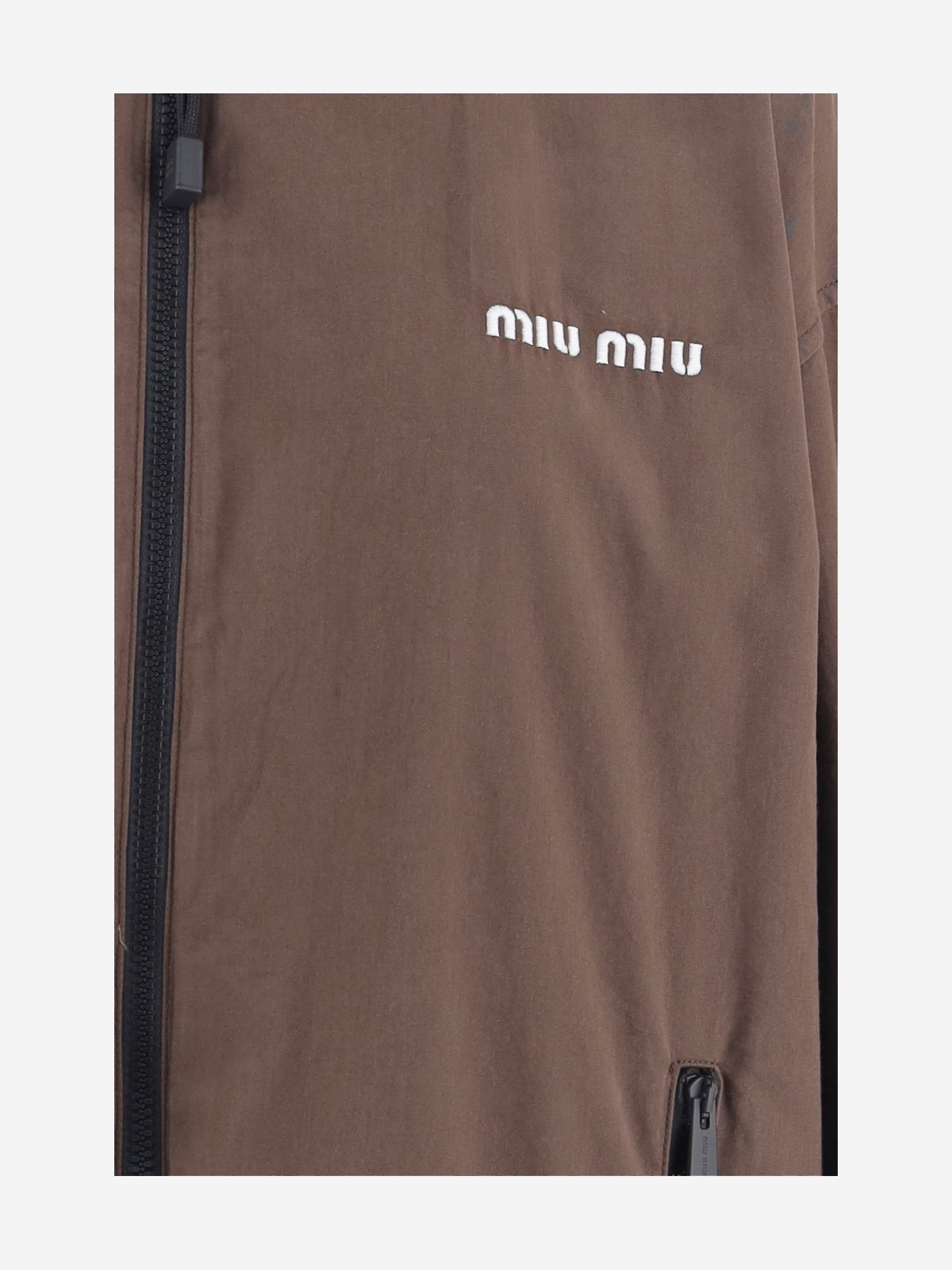 GIUBBOTTO IN COTONE CON LOGO ML1574 19LWF0192 MIU MIU 