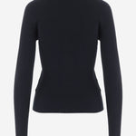 FELPA IN COTONE CON LOGO MMF04B 12ZLF0008 MIU MIU 
