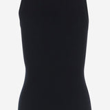 CANOTTA IN COTONE CON LOGO MMV294 12ZLF0008 MIU MIU 