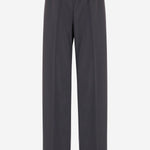 PANTALONI IN LANA STRETCH MP2047 17L4F063H MIU MIU 