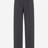PANTALONI IN LANA STRETCH MP2047 17L4F063H MIU MIU 
