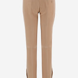 PANTALONI IN LANA VERGINE CON GAMBA DRITTA MP2051 6471F0050 MIU MIU 