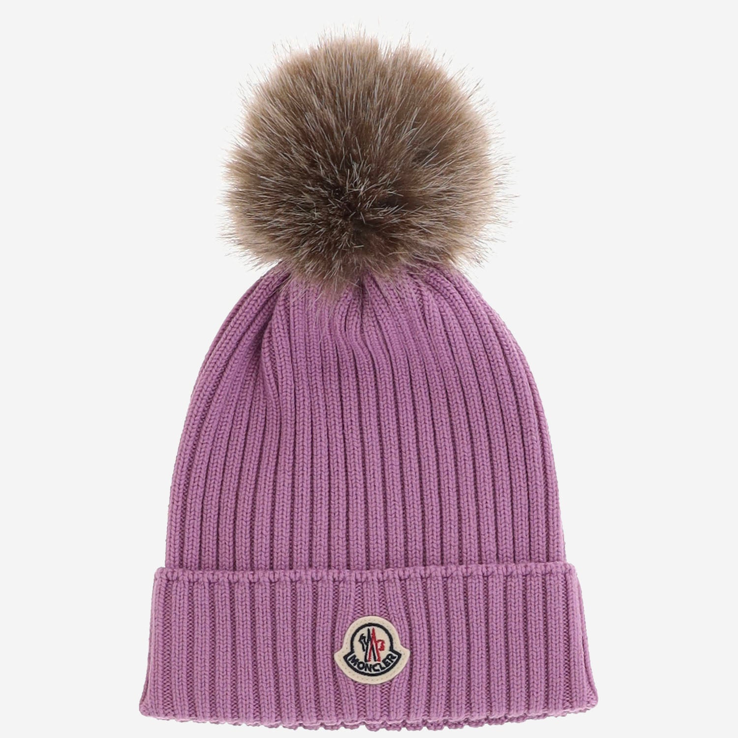 BERRETTO IN LANA CON PON PON 3B00007A9327 522 MONCLER ENFANTS 