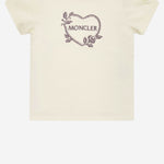 T-SHIRT IN COTONE STRETCH CON LOGO 8C0000789AUM 034 MONCLER ENFANTS 