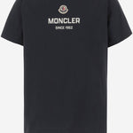 T-SHIRT IN COTONE CON LOGO 8C0001189AFV 778 MONCLER ENFANTS 