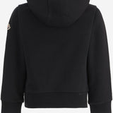 FELPA IN COTONE CON LOGO 8G0000689AKM 999 MONCLER ENFANTS 