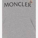 FELPA IN COTONE CON CAPPUCCIO E STAMPA MONCLER 8G00016899PS 980 MONCLER ENFANTS 