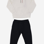 COMPLETINO IN COTONE STRETCH 8M0000589AM3 F07 MONCLER ENFANTS 