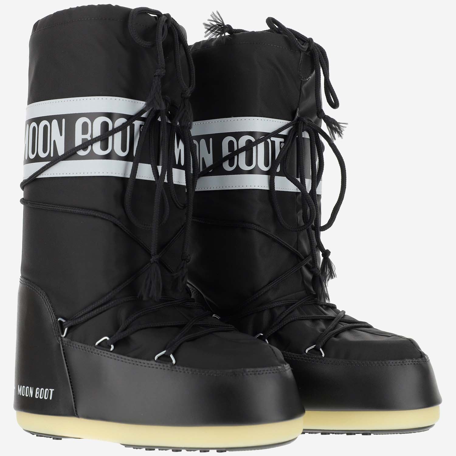 STIVALI ALTI ICON IN NYLON 1400440 N001 MOON BOOT 