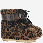 STIVALETTI ICON LOW FLEECE CON MOTIVO ANIMALIER 1409960 MM21 MOON BOOT 