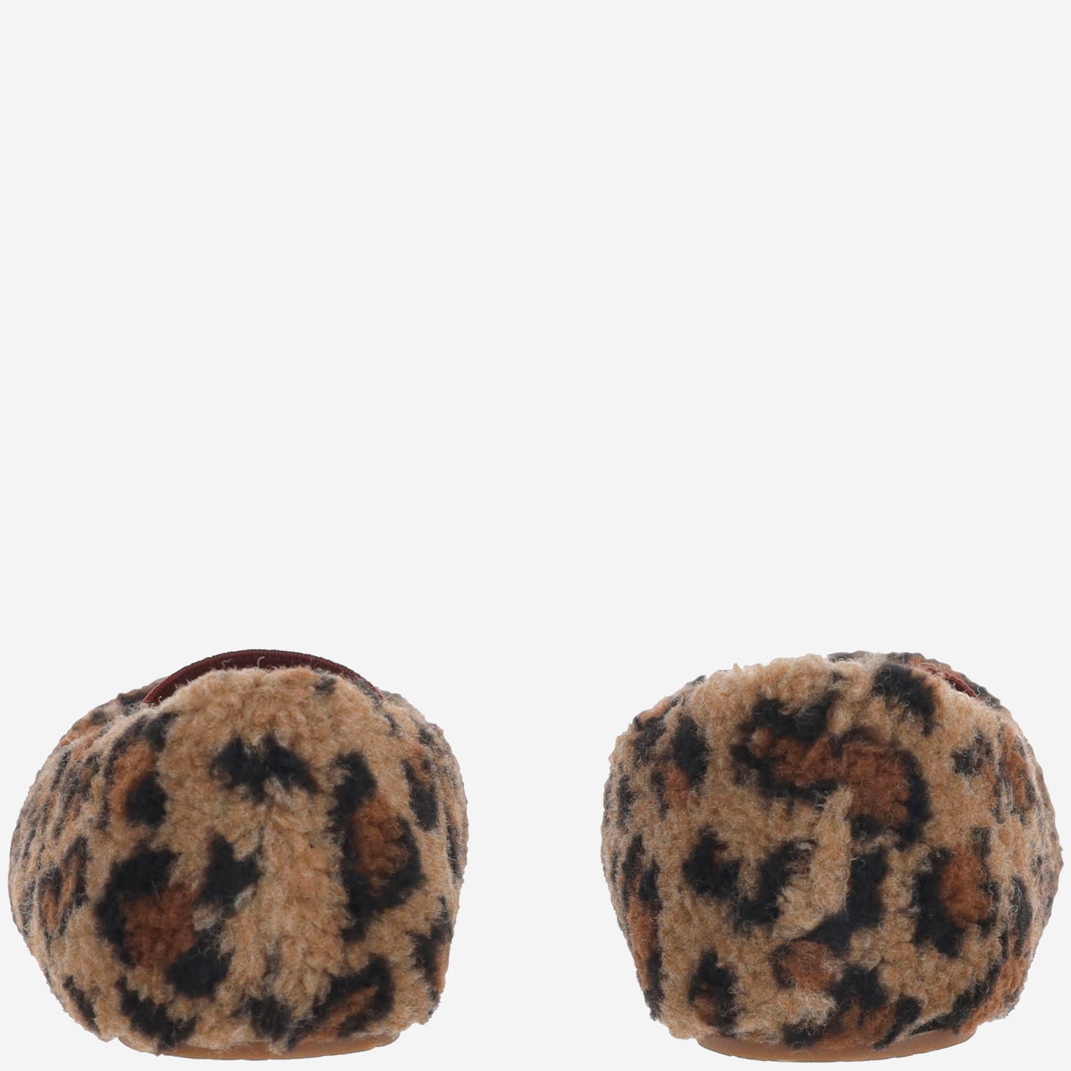 BALLERINE IN SHEARLING CON MOTIVO ANIMALIER 2400040 MM21 MOON BOOT 