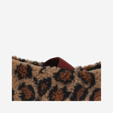 BALLERINE IN SHEARLING CON MOTIVO ANIMALIER 2400040 MM21 MOON BOOT 
