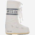 STIVALI ALTI ICON IN TESSUTO TECNICO CON LOGO 1400440 A001 MOON BOOT 