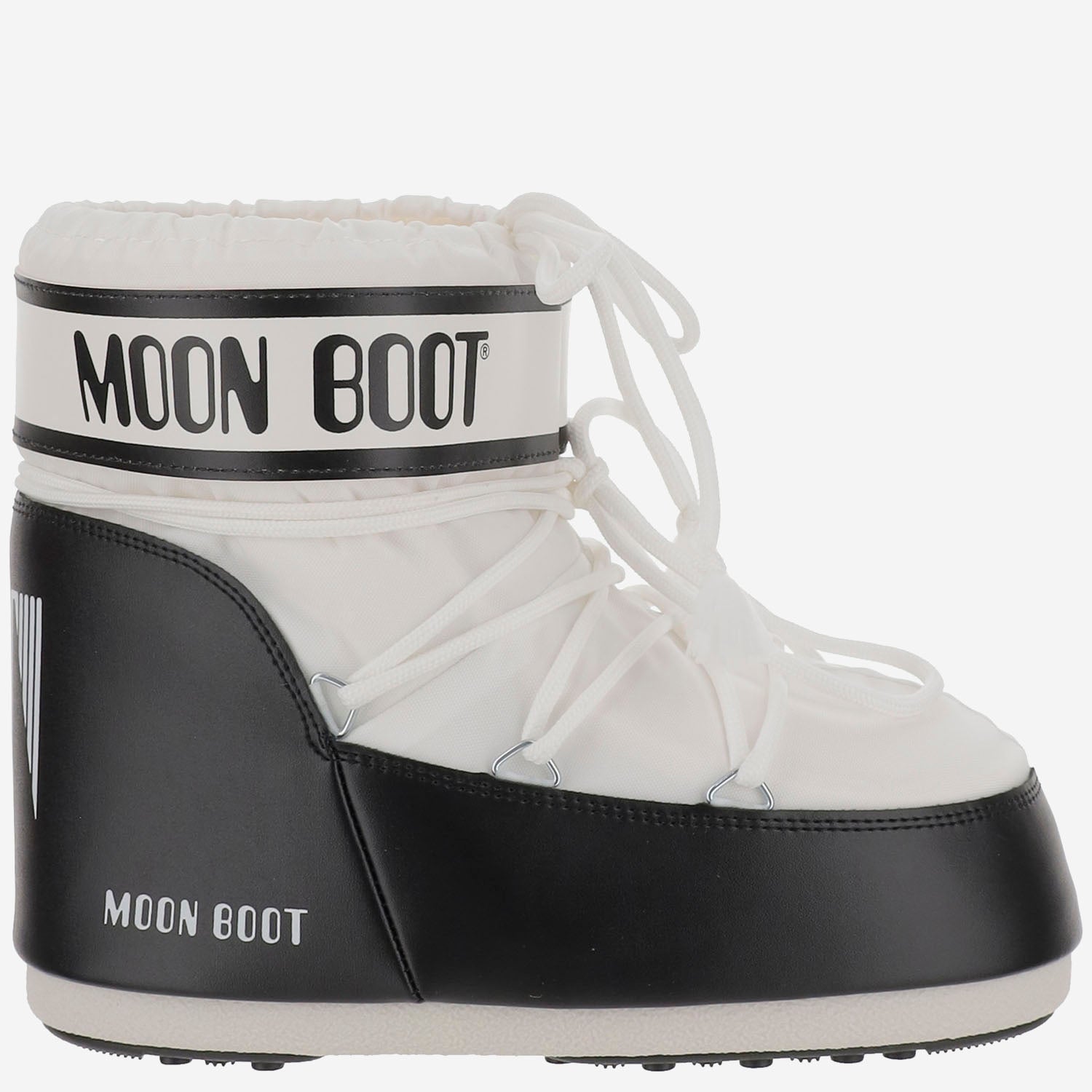 STIVALI BASSI ICON IN TESSUTO TECNICO CON LOGO 1409340 A001 MOON BOOT 