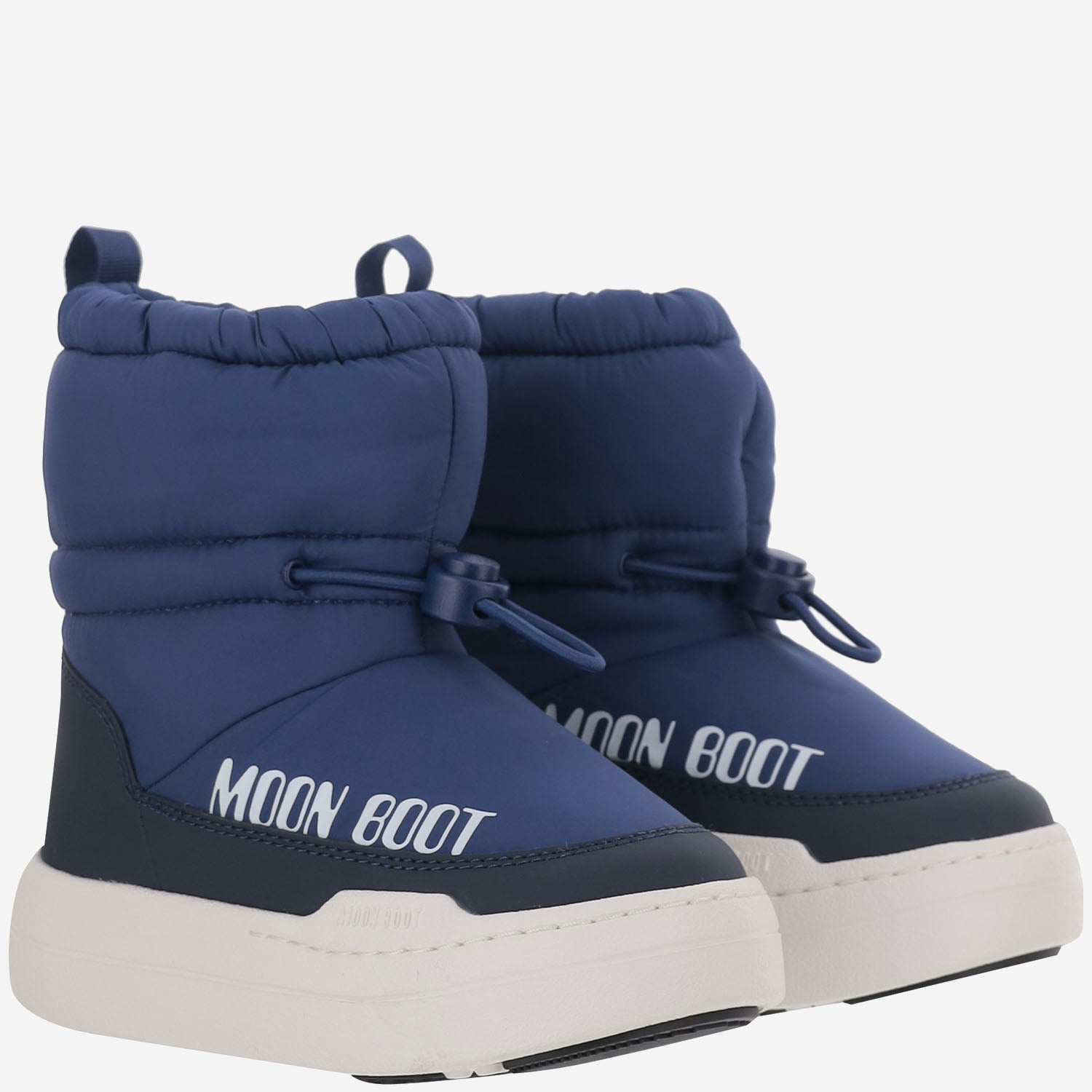 STIVALETTI IN NYLON CON LOGO 3440 090F017 MOON BOOT KIDS 
