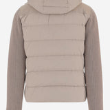 GIUBBOTTO IMBOTTITO IN LANA E CASHMERE ALLORILSM STONE MOORER 