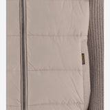GIUBBOTTO IMBOTTITO IN LANA E CASHMERE ALLORILSM STONE MOORER 