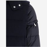GIUBBOTTO IN LANA E CASHMERE CASCIANOSE9 BLU MOORER 