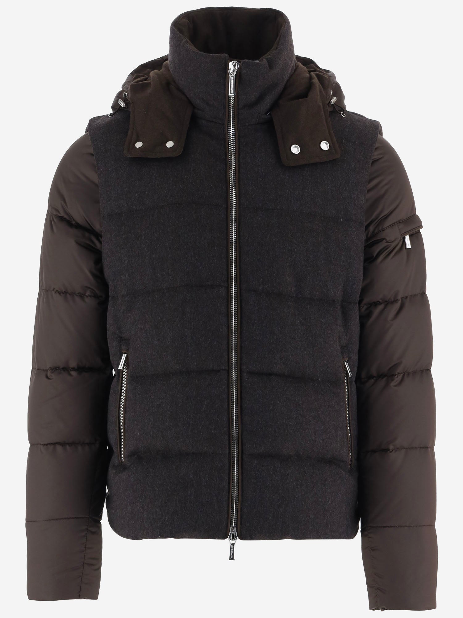 GIUBBOTTO IN LANA E CASHMERE CASCIANOSE9 MORO MOORER 