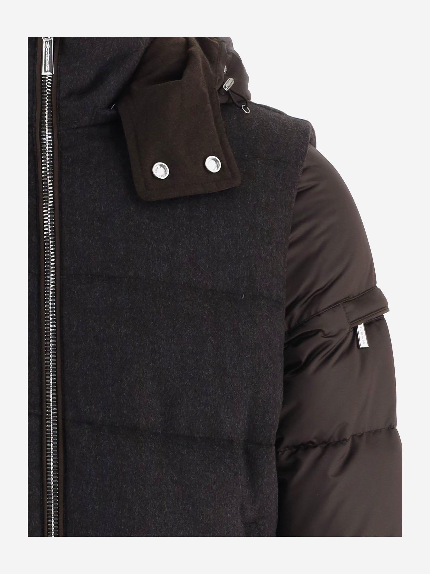 GIUBBOTTO IN LANA E CASHMERE CASCIANOSE9 MORO MOORER 