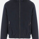 GIACCA ONIRO IN LANA E CASHMERE ONIROLSL BLU GREY MOORER 