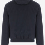 GIACCA ONIRO IN LANA E CASHMERE ONIROLSL BLU GREY MOORER 
