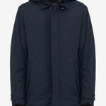 GIUBBOTTO RAFFAELLO IN NYLON CON CAPPUCCIO RAFFAELLOSTP BLU MOORER 