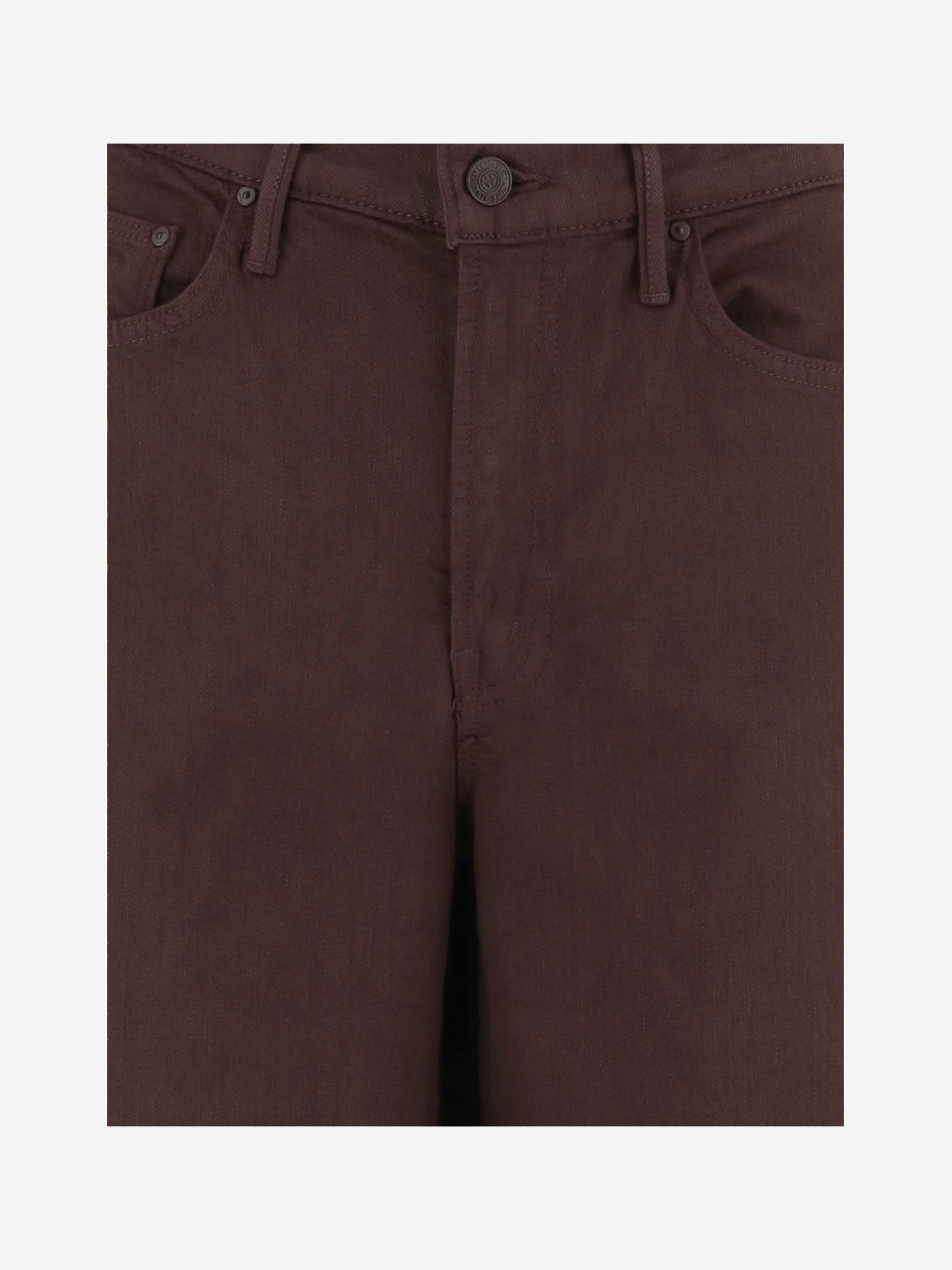 JEANS IN COTONE STRETCH A GAMBA AMPIA 11105 544CBW MOTHER 